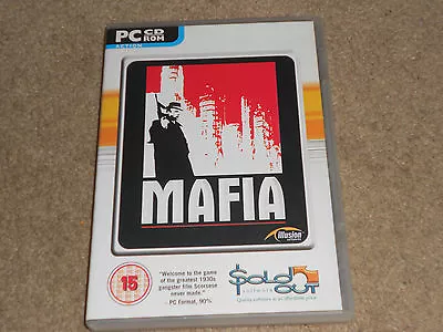 Mafia 1 ( Gangster Game ) Rare -  Pc Cd Rom * Sold Out Version Game • £5.99