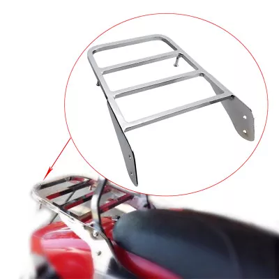 Motorcycle Rear Sissy Bar Luggage Rack For Yamaha V-Star 400 650 1100 XVS Chrome • $30.99