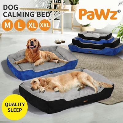 $36.99 • Buy PaWz Pet Bed Dog Cat Calming Bed Sleeping Comfy Cave Washable Mat Extra Large