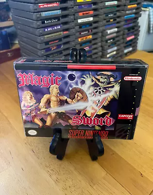 Magic Sword (SNES) Super Nintendo RARE - CIB • $39