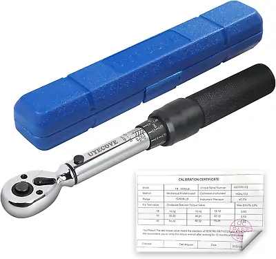 1/4-Inch Drive Click Torque Wrench Dual-Direction Click Professional Torque Wre • $35.07