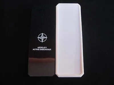 Nato Medal Box - Active Endeavour - Mint Condition • £5