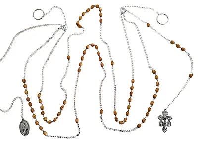 Brigittine Carmelite 6 Decade Rosary Habit Rosary  Belt Rosary • $45.99