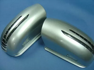 Two Arrow Led Silver Door Mirror Covers For 2002-2006 Mercedes Benz W211 E-class • $138