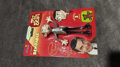 Mr. Bean Bendable Poseable Action Figure Tiger Aspects Rowan Atkinson 6” 1990s • $9.99