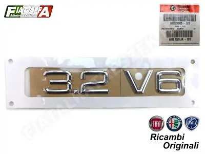 Genuine Alfa Romeo 147 156 166 GT GTA 3.2 V6 Type Plate 60690905 New • $100.01