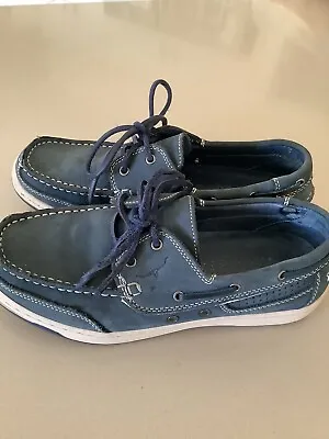 Men’s R M Williams Leather Boat Shoes Size US 10 • $54.95