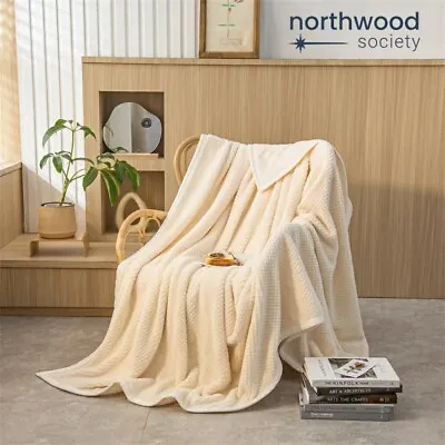 Soft Fleece Throw Blanket [Twin Size] 60  X 90  • $16.49