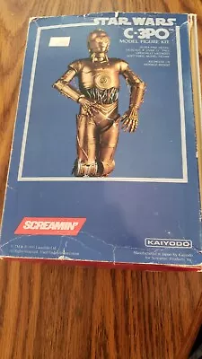 1993 Star Wars C-3PO Officially Licensed Model Kit Japan • $150