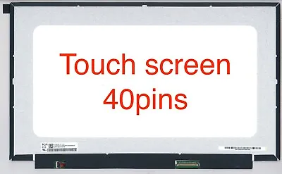 $75.98 • Buy NV156FHM-T01 V8.0 OnCell Touch LCD Screen Glossy FHD 1920x1080 Display 15.6 In