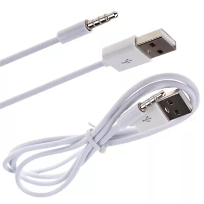 3.3FT 3.5mm AUX Audio Plug Jack To USB 2.0 Male Charge Cable Cord For IPodI*s Th • $1.46