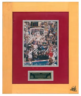 Michael Jordan Signed Last Dance Game Used Final Floor NBA Finals UDA Upper Deck • $12495