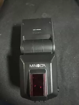 Minolta Program 3600 Hs D Flash Sony 3600hs W/original Black Case • $31.50