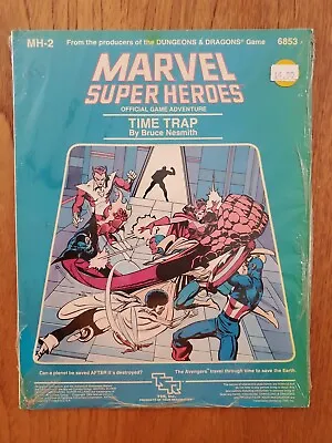 Marvel Super Heroes TIME TRAP (1984) TSR MH-2 • $12