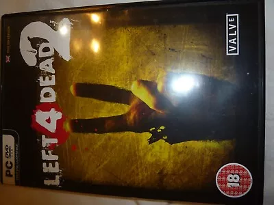 Pc Cd Left 4 Dead 2 Game • $12.76