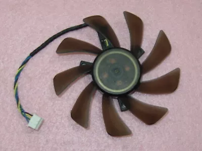 85mm MSI Sapphire XFX HD7750 HD7790 Single Fan 39mm 4Pin FD9015U12S 0.55A R123.b • $8