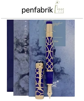 MONTBLANC - Patron Of Art - The Prince Regent - 4810 - Fountain Pen - New 28619 • $2995