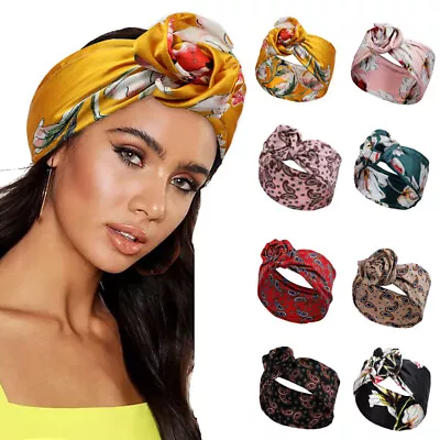 £2.21 • Buy Twist Knot Head Wrap Boho Headband Knotted Women Ladies Iron Wire Hair Band Gift