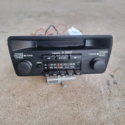 Volvo 240 Lower Radio Original Used Refurbished RX-93U Rare 4 242 244 245 • $500