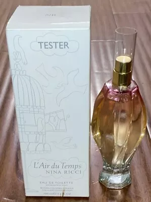 L`Air Du Temps COLOURED DOVES Nina Ricci 3.3 Oz Eau De Toilette EDT Spray Women • $29.99