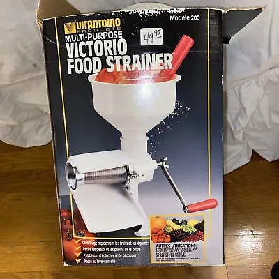 CHOOSE PARTS Vintage Victorio No 200 Food Strainer And Sauce Maker • $19.99