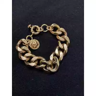 Marc By Marc Jacobs Gold Tone Turn Lock Bracelet • $30