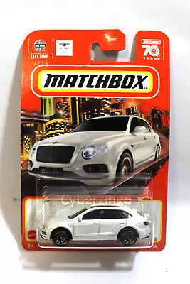 1:64 Matchbox 18 Bentley Bentayga Diecast Model Car White NEW • $13.99