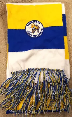 Vintage 70's Minnesota St. Paul Fighting Saints Hockey 58 Inch Long Scarf • $75