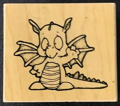 Leigh’s Wishing Well Baby Dragon Rubber Stamp • $4.99