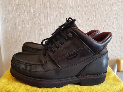 £60 • Buy Rockport Men's Black Leather Boots Size UK 9W