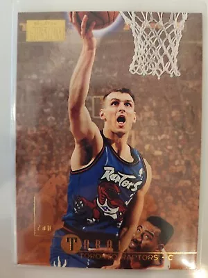 1996-97 SkyBox Premium Toronto Raptors Basketball Card #116 Zan Tabak • $1.99