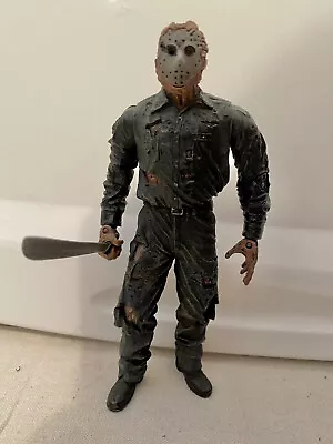 Mezco Jason Goes To Hell Figure Cinema Of Fear Figure Friday The 13th • $170