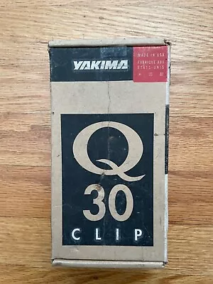 Yakima Q30 Clips For Q Towers New In Box With Pads And Vinyl Stickers • $65