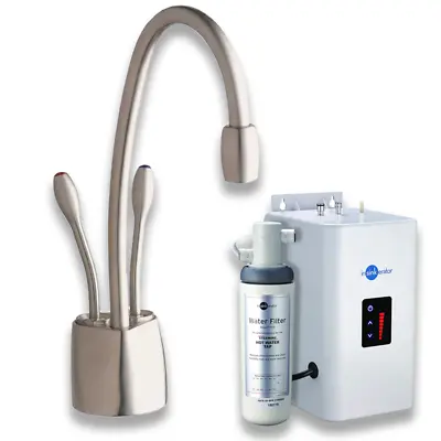 InSinkErator HC1100B - Brushed Hot And Cold Filtered Tap Boiler And F701R Filter • £722