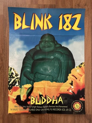 $129.99 • Buy Blink 182 Buddha Promo Poster 16x22 Inches 1998 RARE !!