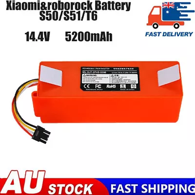 Battery For Xiaomi Roborock S50 S51 Millet Sweeper Robot Vacuum Cleaner • $55.99