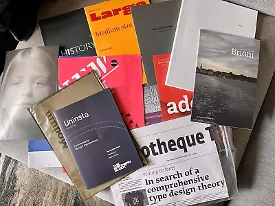 £20 • Buy Type Typography Specimen Sheets Leaflets Books Bundle