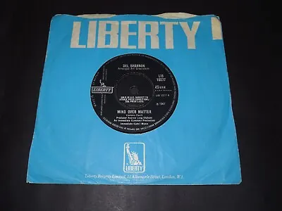 DEL SHANNON MIND OVER MATTER 7  45 PSYCH LIBERTY LIB 10277 UK 1st TESTED NM 1967 • £35