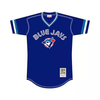 Mitchell & Ness Joe Carter MLB Toronto Blue Jays Mens Blue Jersey Size S • $109.99