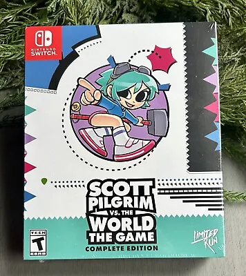 Limited Run Scott Pilgrim Vs The World: The Game Classic Ed Switch Brand New Lrg • $99.99