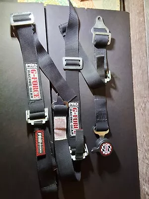 G Force 5 Point Racing Harness  - 3 Connectors - Pro Series • $45