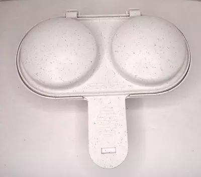 Nordic Ware Microwave Egg Poacher Makes 2 U.S.A. #64702 • $11.99