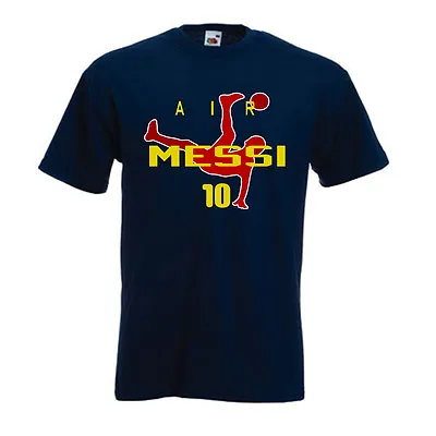 Lionel Messi FC Barcelona  Air Messi  Soccer World Cup Jersey T-Shirt • $14.93