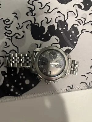 Baume & Mercier Gentlemans Silver Men's Watch - MV045216 • $500