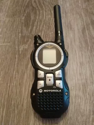 Motorola Talkabout Two Way Radio MR350 Black 22 Channels 35 Miles • $15