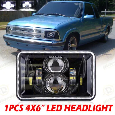 For Chevrolet S10 1995 1996 1997 4x6  LED Projector Headlight Hi/Lo Sealed Beam • $29.99