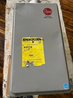 $400 • Buy Rheem  Tankless Hot Water Heater RTG 199DVN Gas