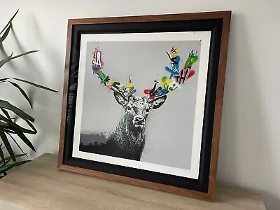 Martin Whatson  The Stag  - Mega Rare 'hand Finished' Edition Of 55 - Wow!! • £3950