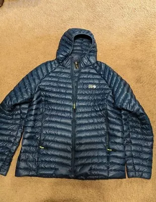 Mountain Hardwear Ghost Whisperer 2 Hoody Down Puffy Hooded Jacket 2XL • $175