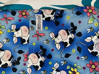 UA Scrubs Cow Print Women’s Size XS • $2.99